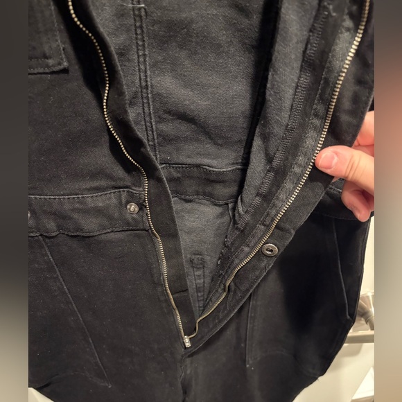Good American Black Denim Jumpsuit - Picture 7 of 12